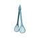 Fresh Choice Whisk Tong 11 Inch Stainless Steel Kitchen Whisk Tongs For Mixing Beating And Serving