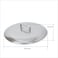 Fresh Choice Splatter Guard Lid Stainless Steel Frying Pan Cover For Oil Splash Protection