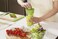 Fresh Choice Spiralizer Jar Set Vegetable Spiral Slicer With Storage Jar For Zucchini Carrot And Salad Prep
