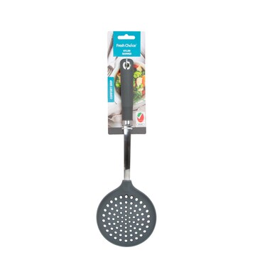 Fresh Choice Nylon Skimmer Non Stick Cookware Safe Strainer Spoon For Frying Boiling And Serving