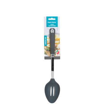 Fresh Choice Nylon Slotted Spoon Non Stick Cookware Safe Spoon For Draining Cooking And Serving