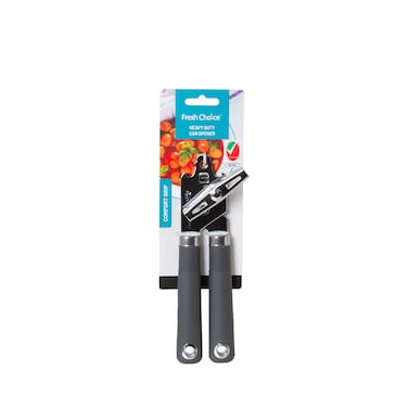 Fresh Choice Heavy Duty Can Opener Stainless Steel Manual Tin Opener With Comfortable Grip