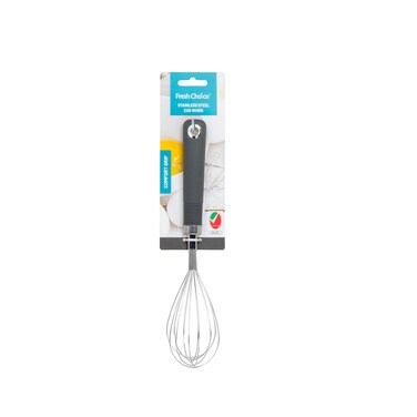 Fresh Choice Stainless Steel Egg Whisk Manual Balloon Whisk For Eggs Baking Mixing And Cooking Prep
