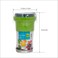 Fresh Choice Food Mill Jar Set Manual Food Masher Strainer With Storage Jar For Puree Sauce And Baby Food