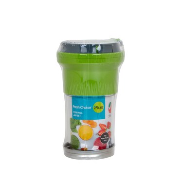 Fresh Choice Food Mill Jar Set Manual Food Masher Strainer With Storage Jar For Puree Sauce And Baby Food