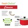 Fresh Choice Carmine 9pc PFAS Free Pressed Aluminum Non Stick Cookware Set With Pots And Pans