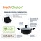 Fresh Choice Diamas 10pc Non Stick Forged Carbon Steel Cookware Set With Pots And Pans