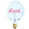 لمبة زجاجية LED ROCK – أحمر – قطر 70 × ارتفاع 110 مم