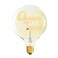 DREAM TEAM - LED GLASS BULB - AMBER GLASS/2200K - &Oslash;70 &times; H110 MM
