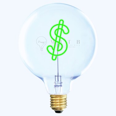 DOLLAR - LED GLASS BULB - &Oslash;70 &times; H110 MM