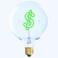 DOLLAR - LED GLASS BULB - &Oslash;70 &times; H110 MM