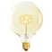 Glass LED Filament Decorative Bulb &ldquo;Cancer&rdquo; &ndash; 70 &times; H110 mm