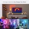 Nanoleaf Lines Squared Starter Kit, 4 Smart Bars LED Backlit Modular Wi-Fi Colour Changing Wall Lights With 90&deg;Connector, Music &amp; Screen Sync, Works With Alexa Google Apple, 42 W, Multicoloured (RGBW)