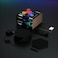 Nanoleaf Shapes Ultra Black Hexagon Starter Kit, 9 Smart Light Panels LED RGBW, Modular Wi-Fi Colour Changing Wall Lights, Works With Alexa Google Assistant Apple Homekit, For Room Decor &amp; Gaming