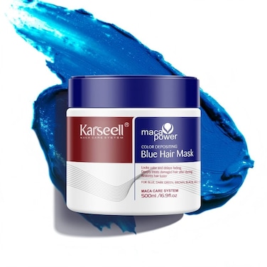 KARSEELL COLOR DEPOSITING BLUE HAIR MASK 500ML