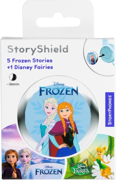 Buddyphones Onanoff Buddyphones Storyshields, Disney Stories, Screenless Story Telling, Collectible &amp; Swappable, To Be Used With Storyphones Headphones, Disney Frozen + Bonus Tale, Disney Fairies