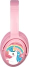 Buddyphones Comosfun Active Noise Cancellation Wireless Bluetooth Headphone For Kids, Clear Audio, Safe Volume With Study Mode 42-Hrs Battery Built-In Mic, Adjustable Foldable, Pink