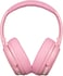 Buddyphones Comosfun Active Noise Cancellation Wireless Bluetooth Headphone For Kids, Clear Audio, Safe Volume With Study Mode 42-Hrs Battery Built-In Mic, Adjustable Foldable, Pink