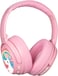 Buddyphones Comosfun Active Noise Cancellation Wireless Bluetooth Headphone For Kids, Clear Audio, Safe Volume With Study Mode 42-Hrs Battery Built-In Mic, Adjustable Foldable, Pink