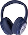 Buddyphones Comosfun Active Noise Cancellation Wireless Bluetooth Headphone For Kids, Clear Audio, Safe Volume With Study Mode 42-Hrs Battery Built-In Mic, Adjustable Foldable, Blue
