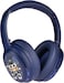 Buddyphones Comosfun Active Noise Cancellation Wireless Bluetooth Headphone For Kids, Clear Audio, Safe Volume With Study Mode 42-Hrs Battery Built-In Mic, Adjustable Foldable, Blue