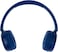 Buddyphones Pop Fun Bluetooth Wireless Headset, Superb Sound With Pop Culture Design, Safe Volume With Control Buttons, 19 Hrs Battery Built-In Mic, Wired Or Wireless, Deep Blue