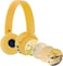 Buddyphones Pop Fun Bluetooth Wireless Headset, Superb Sound With Pop Culture Design, Safe Volume With Control Buttons, 19 Hrs Battery Built-In Mic, Wired Or Wireless, Sun Yellow, Medium