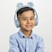 Buddyphones Onanoff Playears+ Wireless Bluetooth Volume-Limiting Kids Headphones24-Hours Battery Life, 3 Volume Settings, Voice Enhancing Studymode, Buddylink Cable, Travel Bag, Dog, Medium