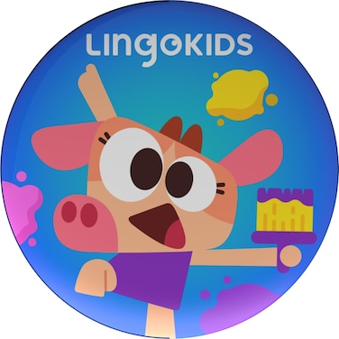 Buddyphones Storyshield, Early Learning Shield, Sing And Dance, Collectible &amp; Swappable, To Be Used With Storyphones Headphones, Lingokids Songs, Learn Art And Music With Cowy