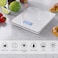 RENPHO Food Scale Kitchen Nutritional Analysis Smart Cooking Calorie Scale with Timer - White