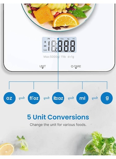 RENPHO Nutrition Scale With Timer ES-SNG01-WH