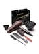 Sunhome 6-Piece Professional Hair Dryer Set ,1800W Brown/Black 250ml