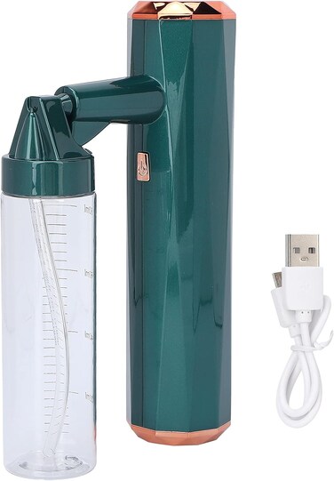 Facial Atomizer, Deep Hydration Dry Dull Skin Improvement Portable Fine Atomization Face Humidifier Mist Sprayer with USB Cable for Home for Travel for Women