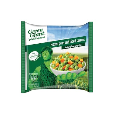 Green Giant Frozen Green Peas and Diced Carrots, 450g