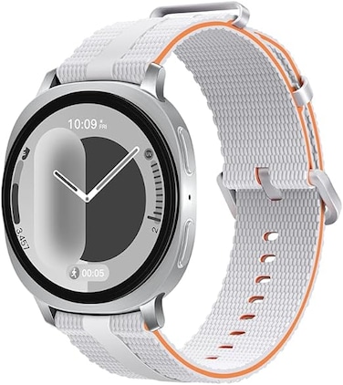 Striped Silicone Sport Strap Compatible with Samsung Galaxy Watch 8 Classic/Watch 8 40mm &amp; 44mm &ndash; Soft Waterproof Band with Adjustable Buckle for Men &amp; Women