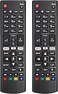 LOUTOC Remote Control for LG TV Smart TV - Universal Remote (Pack of 2) Replacement Remote Control for LG Smart LCD OLED QNED Nanocell 4K UHD Ultra HD TVs