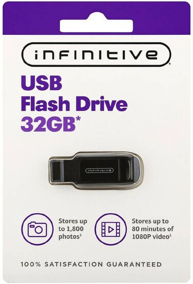 Infinitive 32GB USB Flash Drive (International version)