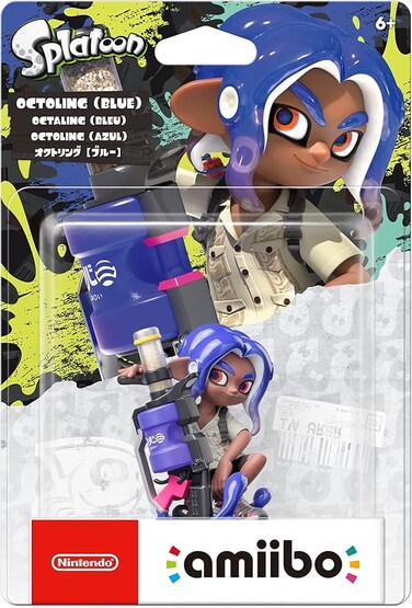 Nintendo Amiibo Octoling Blue