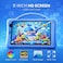 Telzeal P801 Kids Tablet Blue 8 Inch HD (1280x800) Android 13, 8GB RAM 512GB Storage, Dual SIM, 5000mAh Battery, 5MP+8MP Camera, Shockproof EVA Case with Handle (Purple)
