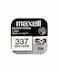 Maxell 337 / SR416SW Silver Oxide 1.55V Watch Batteries - 10 Pieces