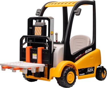 Lovely Baby LB 698EL Forklift Electric Ride-On Car for Kids Age 1-4 Yrs   Yellow