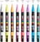 Posca 8-Color Paint Marker Set - Pc-3M Fine Tip - Soft Colors - Water-Based, Quick-Dry, Reversible Tip - Ideal For Art, Craft, DIY Projects