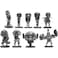 Winning Moves One Piece Monopoly Board Game (2-6 Players, Ages 9+)