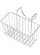 Sponge Holder, Sink Basket, Stainless Steel Sink Caddy Organizer, Brush Dishwashing Liquid Drainer Rack, Rustproof And Durable, Suitable for Kitchen Sinks and Bathrooms, Silver