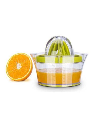 Juicer With Built-in Measuring Cup Green 14 x 9 x 14cm