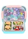Stainless Steel Bento Lunch Box for Kids, 710ml/23.5oz BPA-Free Leak-Proof Children Food Containers with 3 Compartments, Back to School Students Daycare Lunches Snack Container