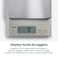 Tanita KD-321 Digital Kitchen Scale 3Kg-Silver, Stainless Steel