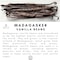AWAFI MILL Premium Madagascar Vanilla Beans - Grade A Whole Pods for Exquisite Flavor and Culinary Delights (Pack Of (5 Pods) Hand Picked)