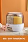 360 Degree Rotating Sharpening Food Organizer - Dry Food and Pulses, Spice Spoon and Trivets Gift