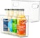 Plastic Food Storage Clear Container Bin with Handles for Organizing Kitchen, Pantry, Refrigerator, Freezer, Pantry, Cabinet, Closet, Bathroom. Pack of 1
